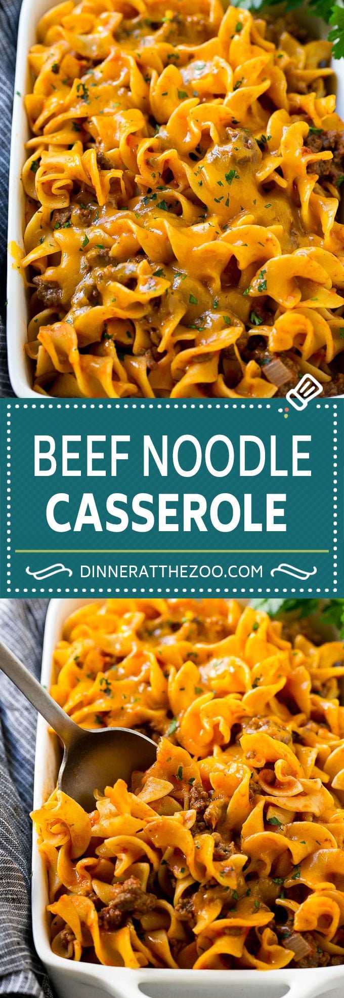 Beef Noodle Casserole Recipe | Ground Beef Casserole | Beef and Egg Noodles #hamburger #beef #noodles #casserole #dinner #dinneratthezoo
