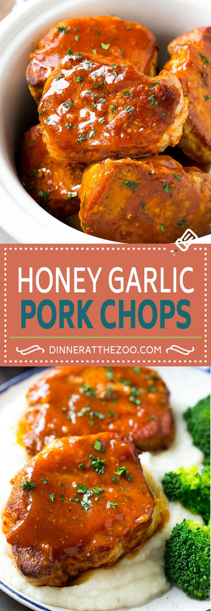 Honey Garlic Pork Chops Recipe | Slow Cooker Pork Chops | Crock Pot Pork Chops | Boneless Pork Chops Recipe #porkchops #pork #slowcooker #crockpot #dinner #dinneratthezoo